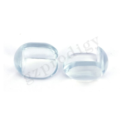Garde de plastique claire vigoureuse Childproof Abrasion Resistant de bord de PVC