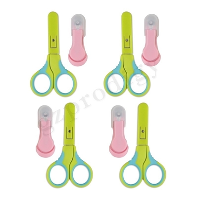 Kit d'ongles pour bébé Kit de manucure pour bébé et pack de ciseaux à ongles pour bébé avec judas de sécurité pour nouveau-né