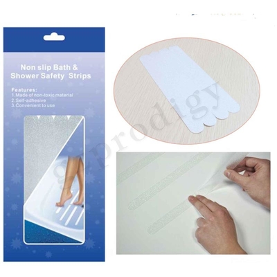 Bandes adhésives antidérapantes pour douche de sécurité pour salle de bain, baignoire, escaliers, échelles, piscines, bateaux, baignoire