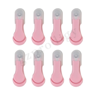 Coupe-ongles en acier au carbone de couleur rose soins de santé pour enfants mignons en plastique à tendance chaude pour bébé
