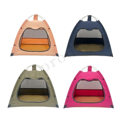 Tente polyvalente pour animaux de compagnie de maison de voyage de chat de tissu pliable de petite taille