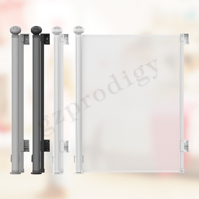 196&quot; porte extérieure d'animal familier de largeur supplémentaire enroulent la porte escamotable de sécurité de bébé pour Ourdoor et d'intérieur escamotables