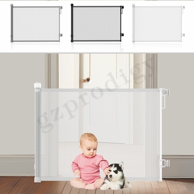 71 pouces filet de chien rétractable porte pour bébé pour porte d'escalier