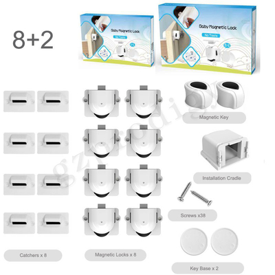 Sécurité de Practical Sturdy Magnetic de fabricant pour le matériel d'ABS de tiroirs