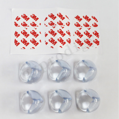 Biens universels transparents de protecteur faisant le coin de PVC d'anti abrasion