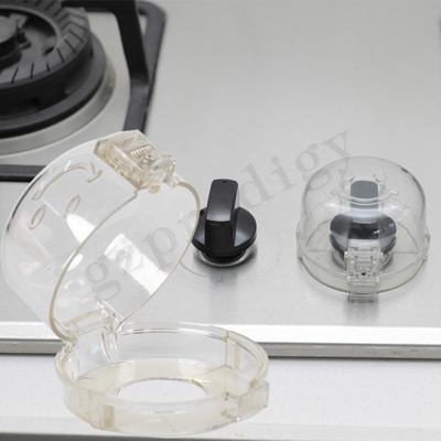 Prodigy Diamètre 86 mm Boucle de sécurité de cuisine pour bébés, couvertures de boutons de poêle étanches à la chaleur
