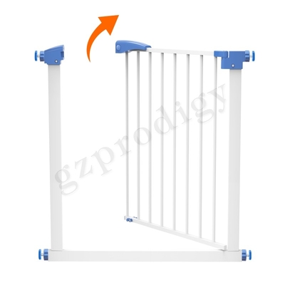 Porte résistante de bébé des portes EN17, porte large supplémentaire détachable de sécurité de pression