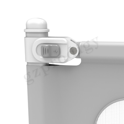 Levage détachable évident de Grey Iron Baby Bed Rail verticalement