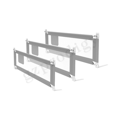 1.8m Mesh Bed Safety Guard, pare-chocs multifonctionnel de lit d'enfant en bas âge
