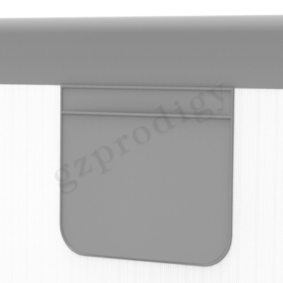 Longueur portative résistante pliable 2.2m de Mesh Bed Safety Barrier Abrasion