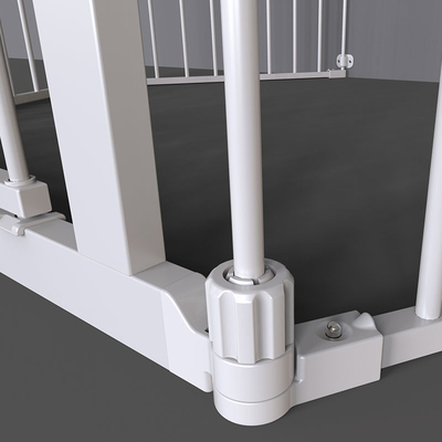 Barrière démontable vigoureuse de bébé en métal de Prodigy, parc pliable de bébé de yards détachables de jeu
