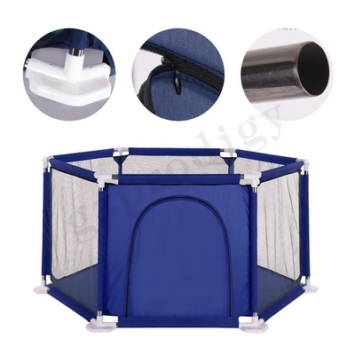 Bébé portatif Playard de bébé de Prodigy de tissu multicolore portatif hexagonal de Playard Oxford