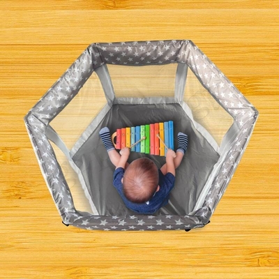 Utilisation d'intérieur et extérieure en métal de tissu de bébé de Playard de pliage de parc portatif multifonctionnel de voyage