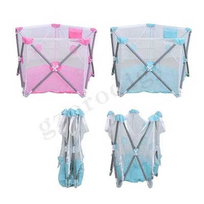 Bébé portatif Playard de voyage de Multiscene avec le tube d'acier inoxydable