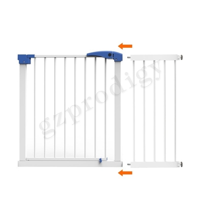Porte extensible de bébé de 11,85 pouces, porte de chien en métal d'Ecofreindly pour des escaliers