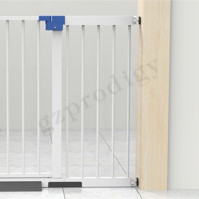 Porte extensible de bébé de 11,85 pouces, porte de chien en métal d'Ecofreindly pour des escaliers