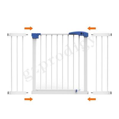 Prodigy Porte métallique pour bébé 20x76,5 cm Couleur blanche sans perçage