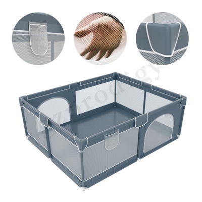 Bébé portatif Playard de grand de bébé de Prodigy 2.2m de parc de bébé yard d'intérieur respirable carré de jeu
