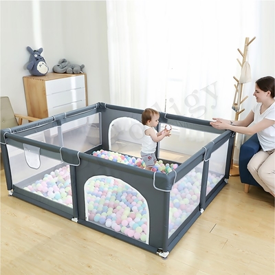 Bébé portatif Playard de grand de bébé de Prodigy 2.2m de parc de bébé yard d'intérieur respirable carré de jeu