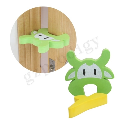 Garde à doigts en mousse EVA, bouchon de porte en forme d'animal drôle pour la sécurité du bébé