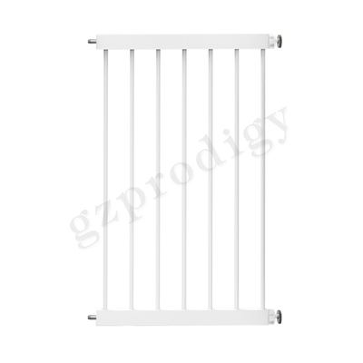 Largeur extensible 17&quot; de porte en métal de bébé d'ABS universel couleur blanche noire