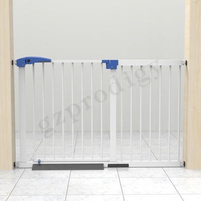 Largeur extensible 17&quot; de porte en métal de bébé d'ABS universel couleur blanche noire