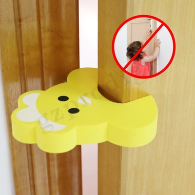 Garde vigoureuse molle Door Stopper Childproof de pincement de doigt non-toxique
