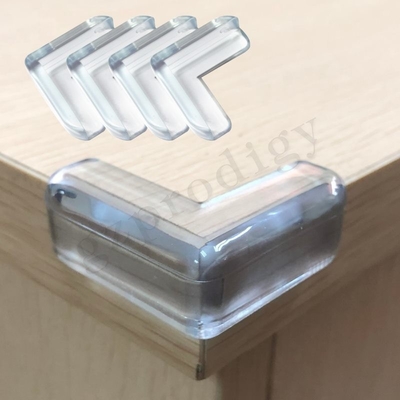 Protecteurs faisants le coin en plastique d'espace libre de PVC transparent pour l'installation de Tableau