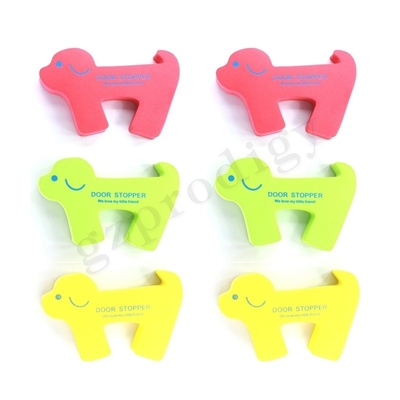 Garde inodore Multicolor Practical EVA Material de pincement de doigt de porte