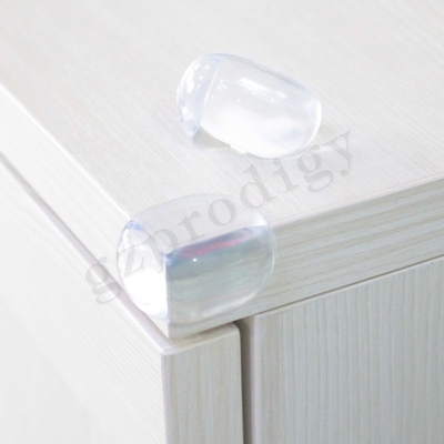 Garde de plastique claire vigoureuse Childproof Abrasion Resistant de bord de PVC