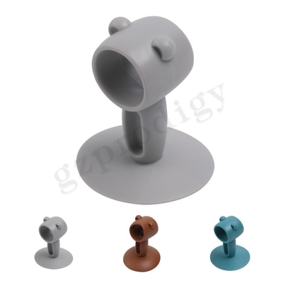 ProdigyTPE porte à aspiration multifonctionnelle en forme d'ours 40*55*20mm