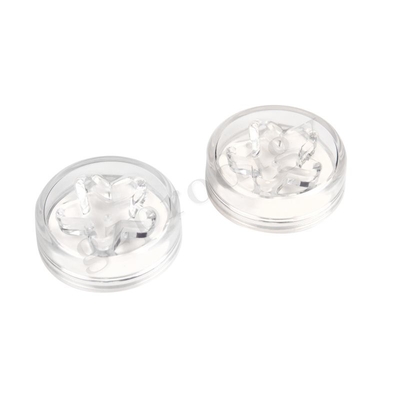 Prodigy étoile de PVC ronde 45 * 15mm bouton de porte tampon de muffle Plâtre de porte en plastique