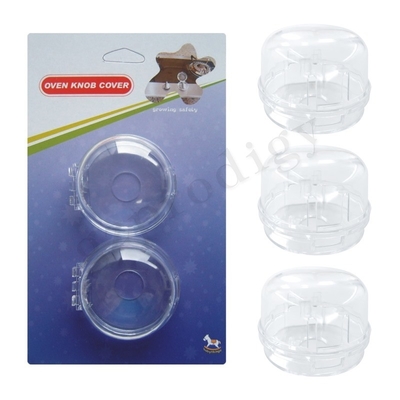 Protecteur en plastique de gaz de sécurité de cuisine de bébé de couverture de bouton de four de fourneau