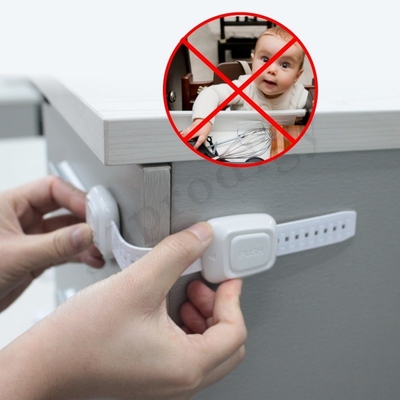 Verrous réglables de courroie de sécurité de bébé de tiroir du bébé multi ABS+PE d'utilisation