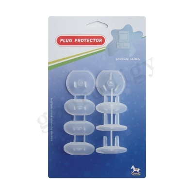 La prise électrique démontable de débouché couvre transparent non-toxique de Babyproof