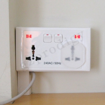 La prise électrique démontable de débouché couvre transparent non-toxique de Babyproof