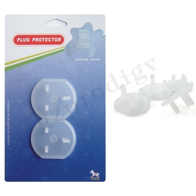 Couvertures sans danger pour les enfants de prise de débouché Pin Socket Protector Cover Anti de collision transparente de Prodigy