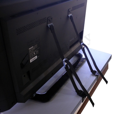 La sécurité de meubles de Multiscene TV attache l'anti abrasion de Tearproof
