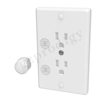 La prise de prise de courant de PORTÉE de Prodigy couvre haut Qaulity démontable la prise que durable de débouché couvre pour la chambre à coucher