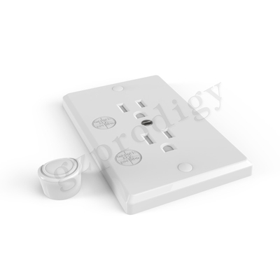 La prise de prise de courant de PORTÉE de Prodigy couvre haut Qaulity démontable la prise que durable de débouché couvre pour la chambre à coucher