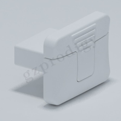 La prise vigoureuse de débouché de prise couvre la couleur blanche pratique de Multiscene