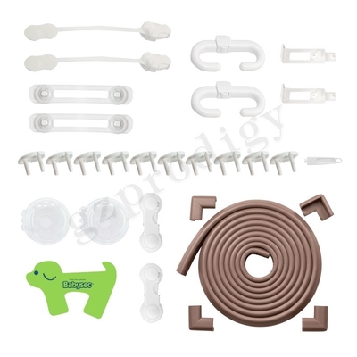 Vente à chaud PVC non toxique ABS serrure de sécurité pour bébé polyvalent pour le salon