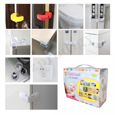 Ensemble non-toxique de protecteur de produit de sécurité de l'enfant de Multiscene de kits de sécurité de bébé de Prodigy ISO9001