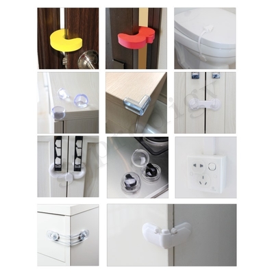Ensemble non-toxique de protecteur de produit de sécurité de l'enfant de Multiscene de kits de sécurité de bébé de Prodigy ISO9001