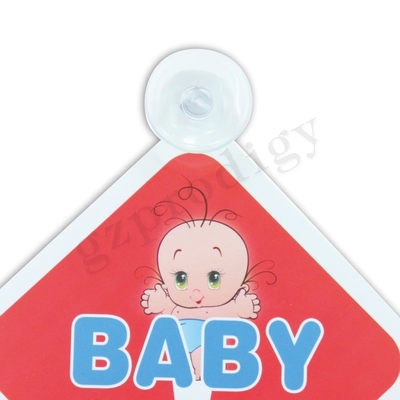 bébé démontable inodore carré de 127x127mm Multiscene à bord d'autocollant pour la sécurité de bébé