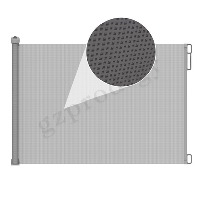 Porte de sécurité rétractable pour bébé à l'intérieur 33 &quot;de hauteur 71&quot; large ABS