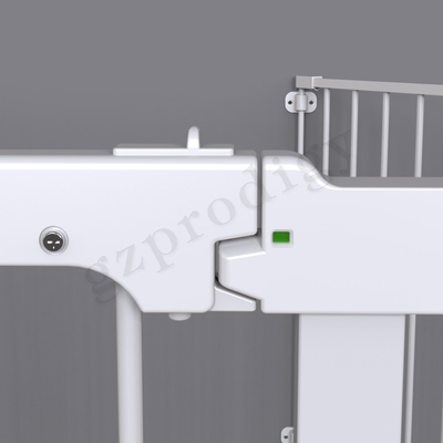 Parc pliable de bébé en métal durable blanc universel d'intérieur