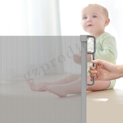 Porte Rollable extensible extérieure de bébé d'OEM Retractabe pour des escaliers d'enfants