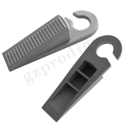 Cale en plastique de porte d'anti glissement à crochet en caoutchouc doux d'abrasion anti pour la protection de mur