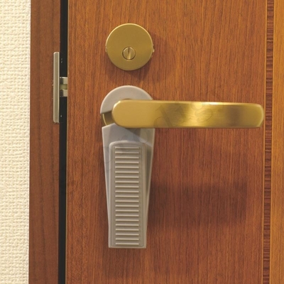Cale en plastique de porte d'anti glissement à crochet en caoutchouc doux d'abrasion anti pour la protection de mur